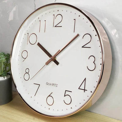 Stille vægur uden tikken moderne minimalistisk 30 cm