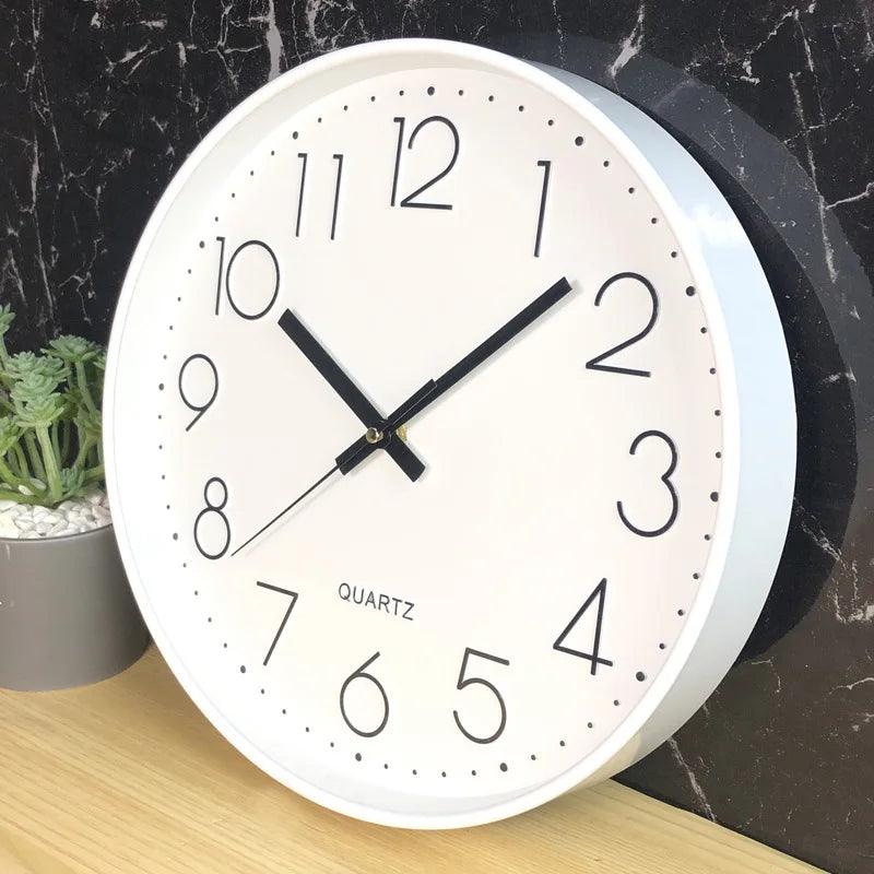 Stille vægur uden tikken moderne minimalistisk 30 cm