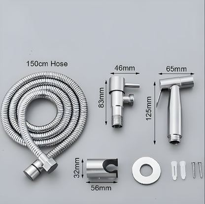 SilkStream Stainless Steel Bidet Sprayer Handheld Toilet Shower