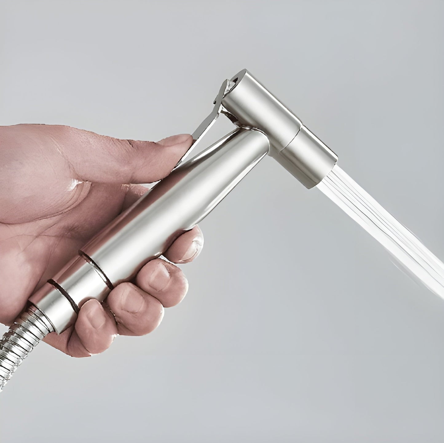 SilkStream Stainless Steel Bidet Sprayer Handheld Toilet Shower