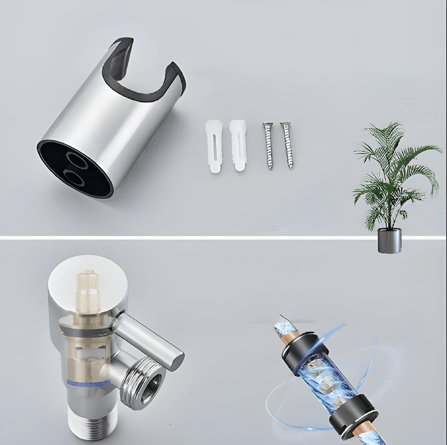 SilkStream Stainless Steel Bidet Sprayer Handheld Toilet Shower