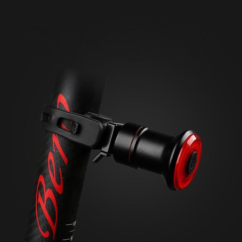 Slimme fietsachterlicht USB-oplaadbaar waterdicht LED achterveiligheidslicht