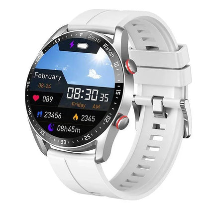 Slimme fitnesswatch met hartslag-, bloeddruk- en activiteitsregistratie