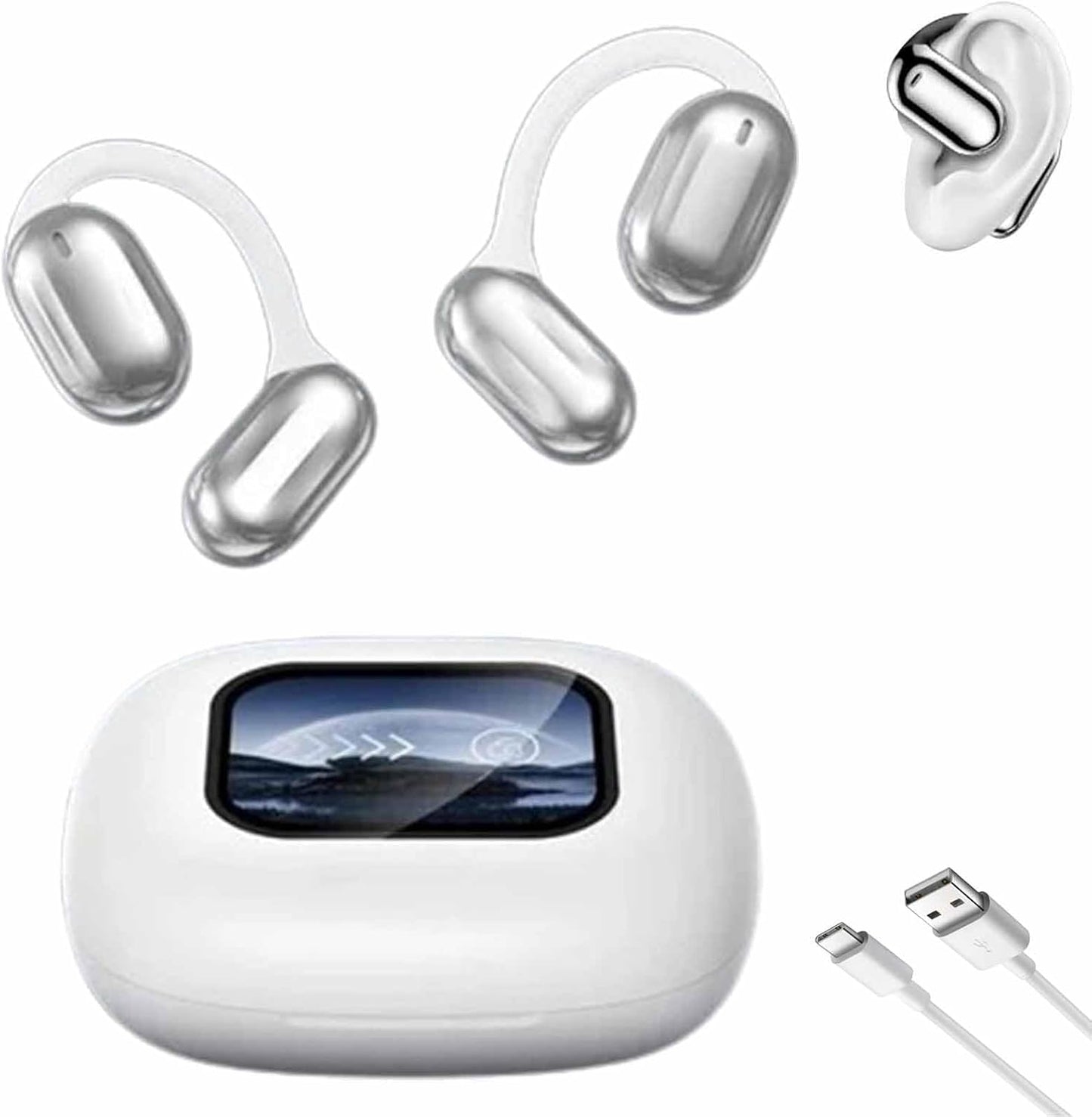 SmartSpeak AI Übersetzer Ohrhörer Echtzeitübersetzung Bluetooth kabellos