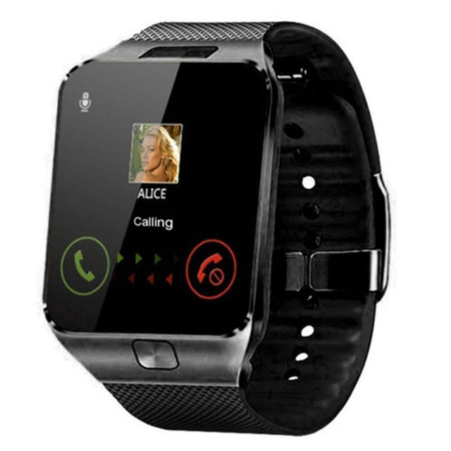 Smartwatch mit SIM-Karten-Unterstützung – Bluetooth-Fitness-Tracker, Touchscreen, Kamera & Mehrsprachig