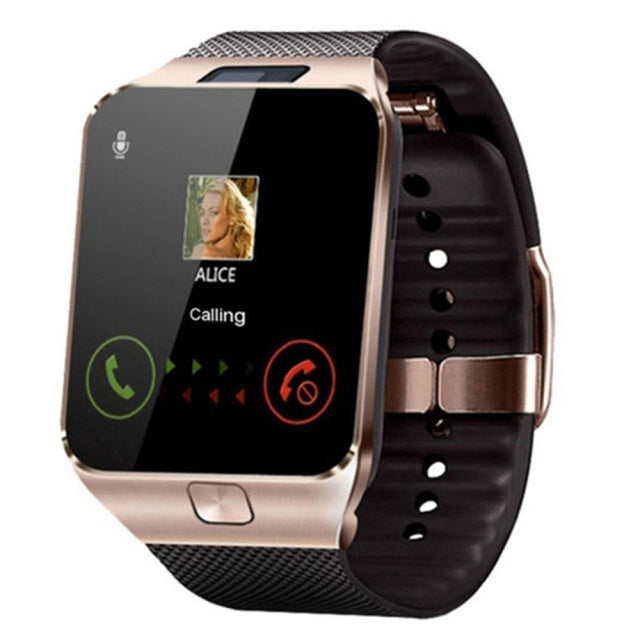 Smartwatch mit SIM-Karten-Unterstützung – Bluetooth-Fitness-Tracker, Touchscreen, Kamera & Mehrsprachig