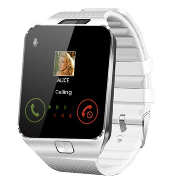 Smartwatch mit SIM-Karten-Unterstützung – Bluetooth-Fitness-Tracker, Touchscreen, Kamera & Mehrsprachig