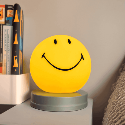 SmileyGlow ściemniana lampa nocna LED z ciepłym światłem ambientowym