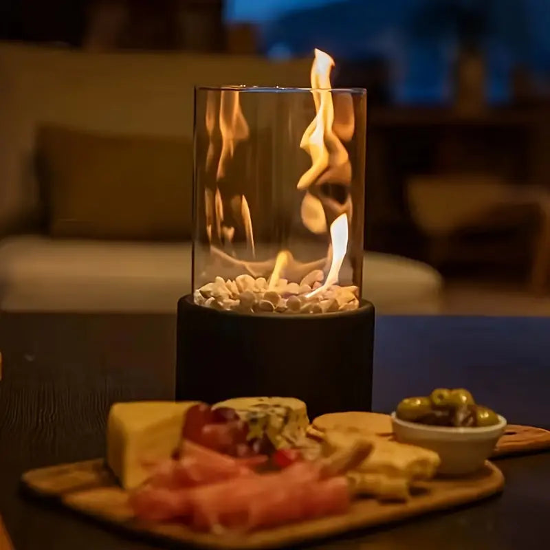 Rauchfreier Bioethanol Tischkamin mit modernem Design  