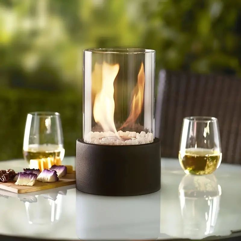 Rauchfreier Bioethanol Tischkamin mit modernem Design  