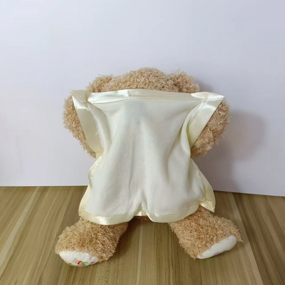 SnuggleBuddy peek a boo bjørn interaktivt talende plysdyr til babyer og småbørn