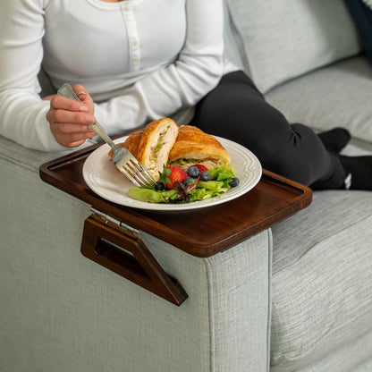 SofaMate verstelbare sofa armleuning tafel voor drankjes en essentials