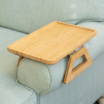 SofaMate verstelbare sofa armleuning tafel voor drankjes en essentials
