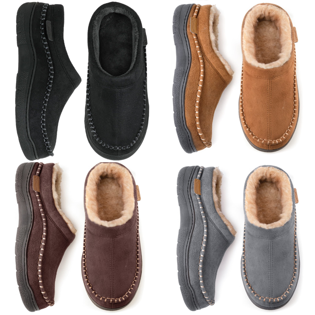 SoftLuxe Plush Slippers Comfortable Anti Slip Indoor Shoes