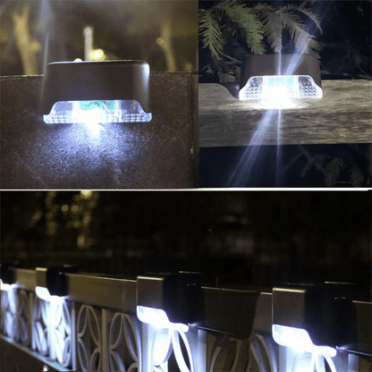 Zonne-energie Buitenwandlampen Waterdichte LED Traplampen