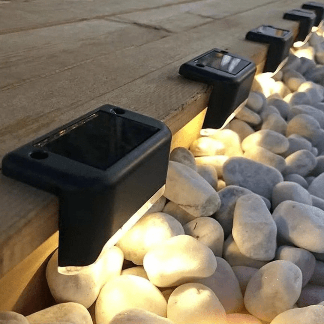 Zonne-energie Buitenwandlampen Waterdichte LED Traplampen