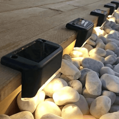Zonne-energie Buitenwandlampen Waterdichte LED Traplampen