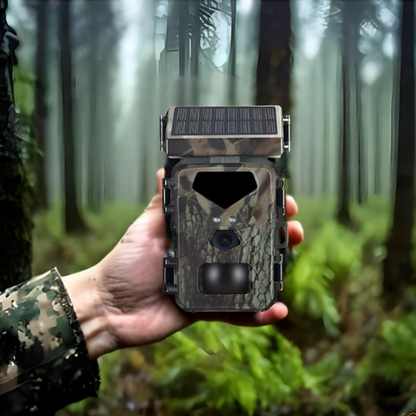 Zonne-energie aangedreven wildcamera – professionele bewaking van dieren en eigendommen