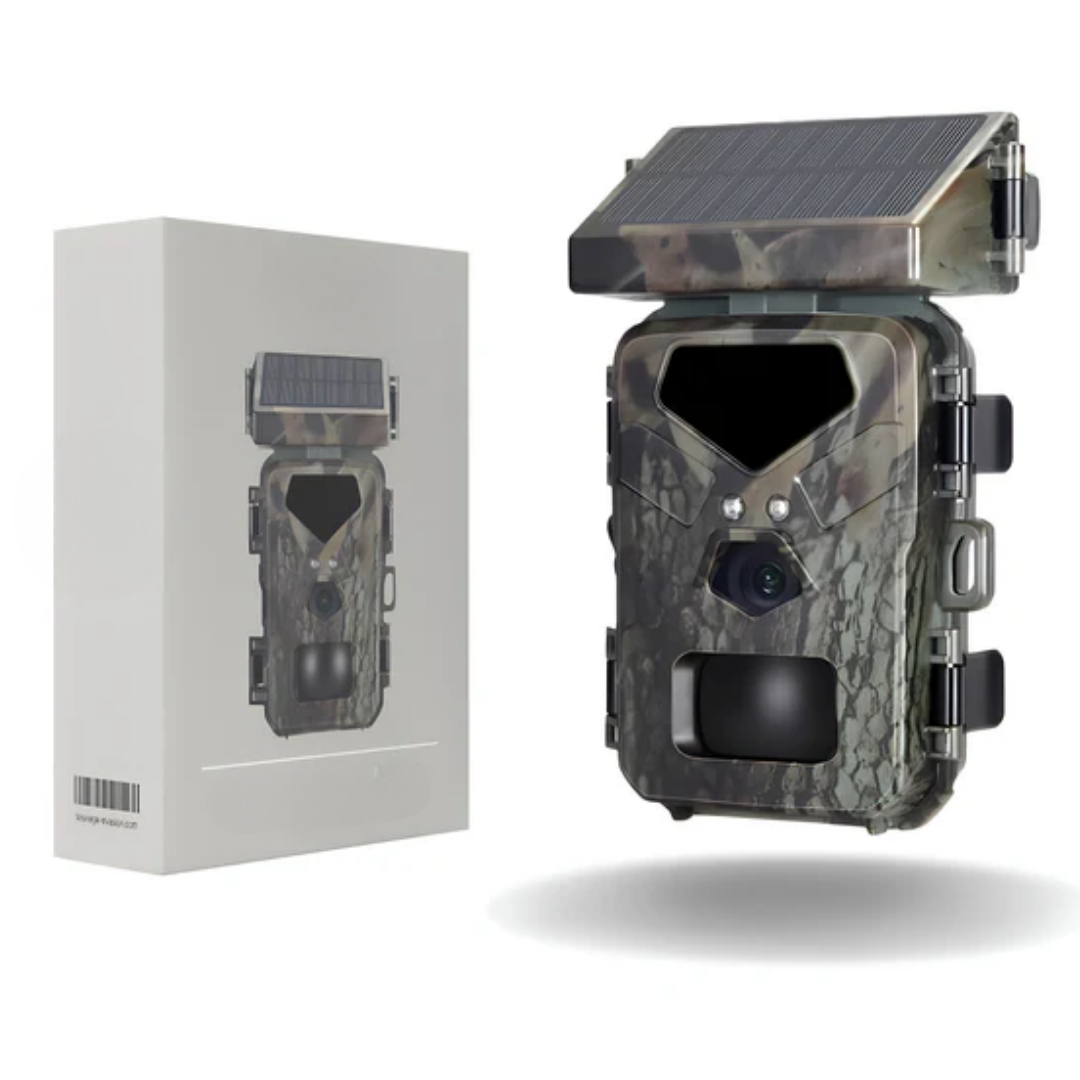 Zonne-energie aangedreven wildcamera – professionele bewaking van dieren en eigendommen