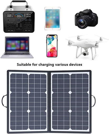 SolaraX opvouwbare zonnepaneelset 1000W draagbare oplader