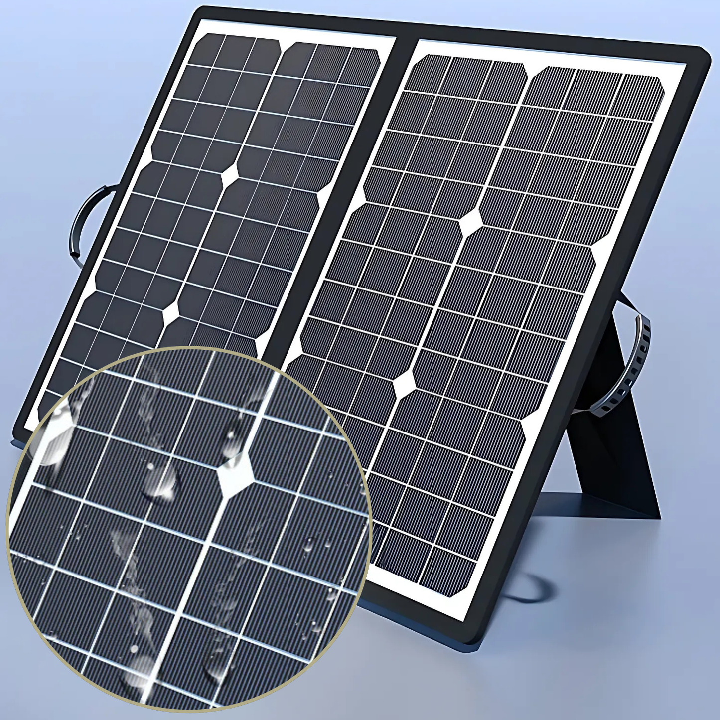 SolaraX opvouwbare zonnepaneelset 1000W draagbare oplader