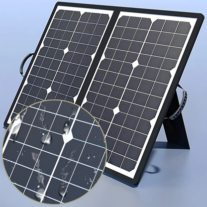 SolaraX opvouwbare zonnepaneelset 1000W draagbare oplader