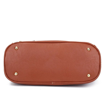 Sophie Vintage Style PU Leather Crossbody Handbag Elegant Classic Shoulder Bag