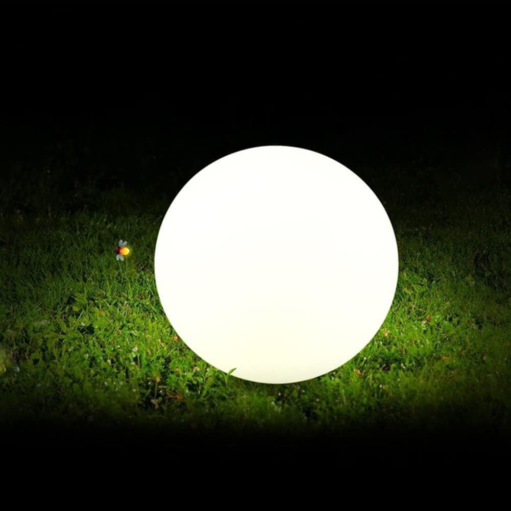 Solglobus udendørs lys med varm LED-glød til have, terrasse og sti