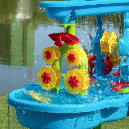 Stół do zabawy SplashTower 3-poziomowy z piaskiem i wodą