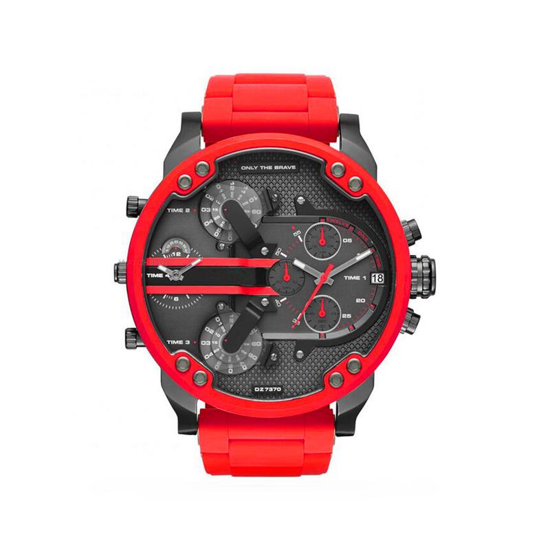 Stainless Steel Chronograph Quartz Watch Elegant Men’s Luxury Timepiece