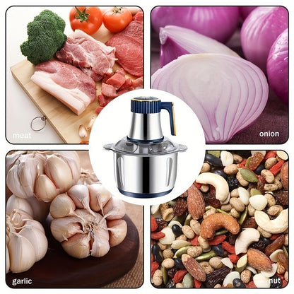 Stainless Steel Food Processor 5L Meat Grinder and Chopper