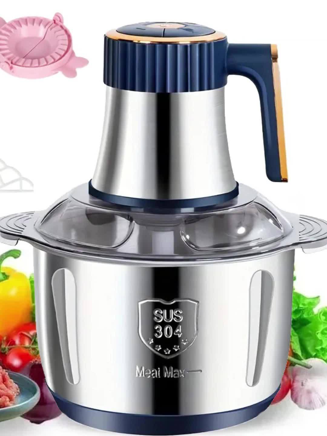Stainless Steel Food Processor 5L Meat Grinder and Chopper
