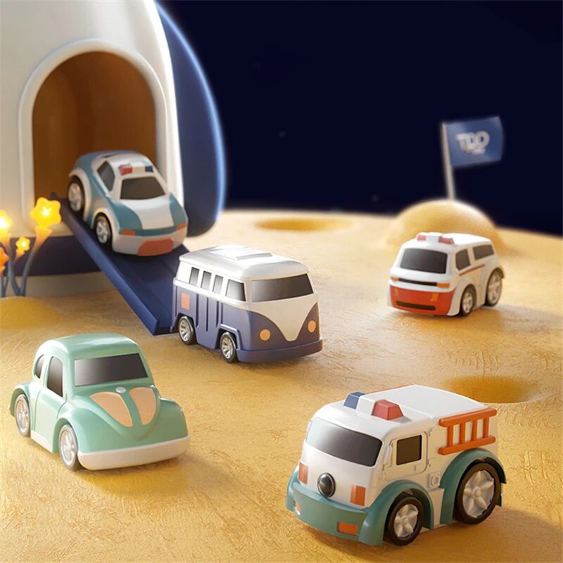 Startrack Montessori racerbane uddannelsesbil legetøjssæt til børn