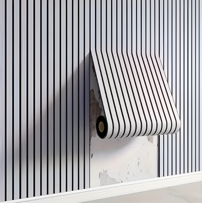 StickieFast 3D træstruktur vægpaneler med nem selvklæbende design