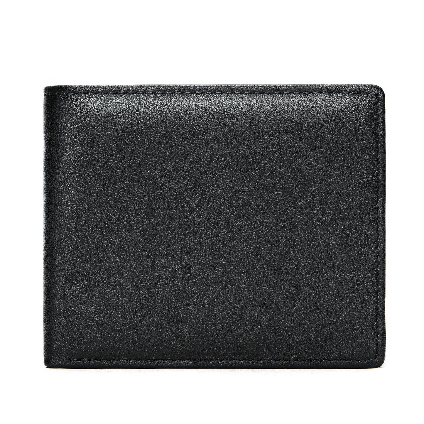 StitchCraft Mænds Læder RFID Bifold Tegnebog Slankt Design