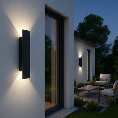 Streamline LED Outdoor Wall Light Weatherproof Modern Exterior Lamp