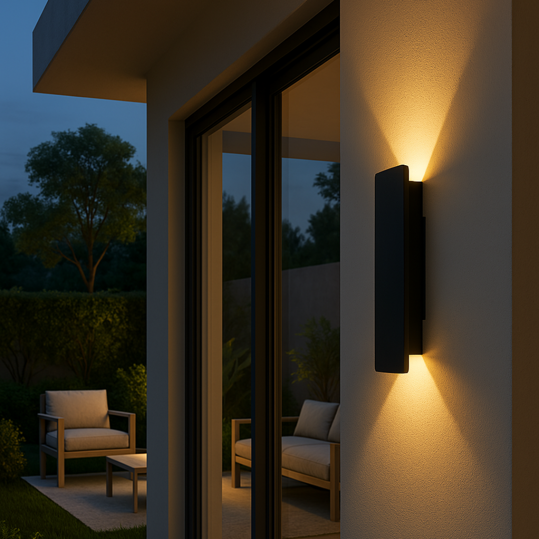 Streamline LED Outdoor Wall Light Weatherproof Modern Exterior Lamp