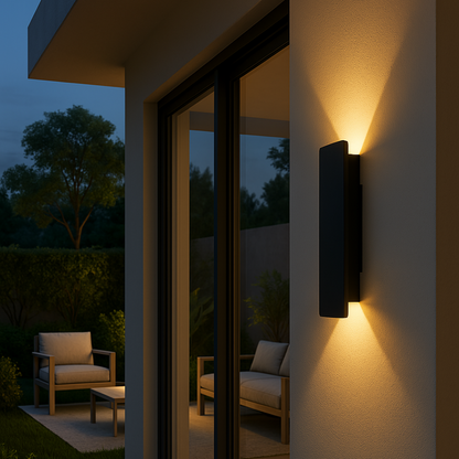 Streamline LED Outdoor Wall Light Weatherproof Modern Exterior Lamp