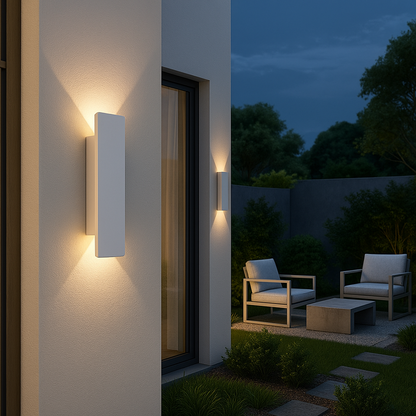 Streamline LED Outdoor Wall Light Weatherproof Modern Exterior Lamp