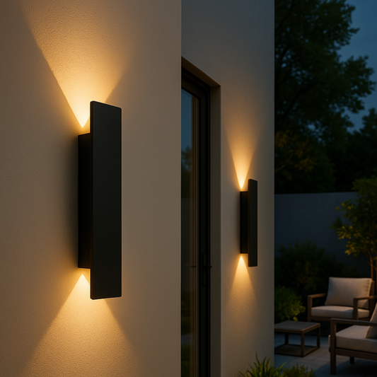 Streamline LED Außenwandleuchte Wetterfeste moderne Außenlampe
