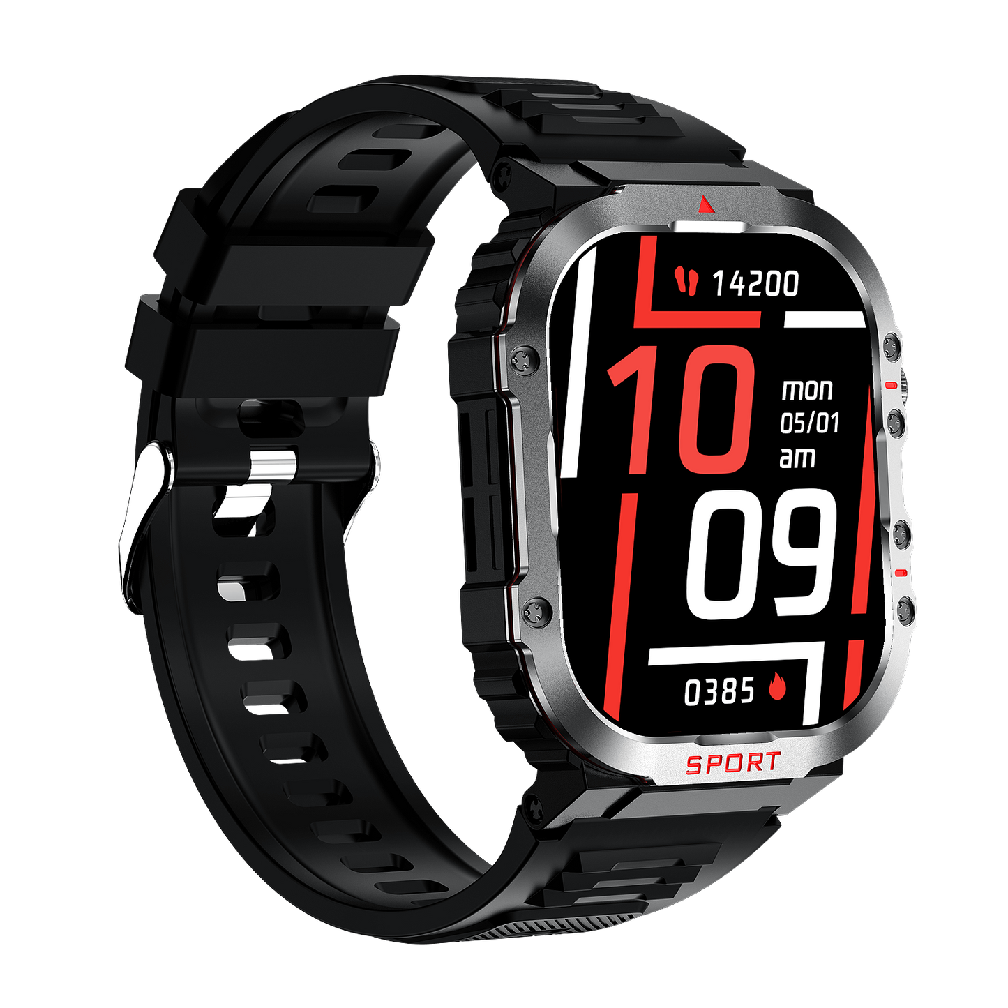 Sugar Pro 5 intelligente Gesundheitsuhr mit Fitness- und Herzfrequenzmonitor  