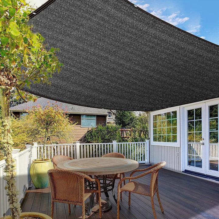 SunBlocker UV-Schutznetz Outdoor Sonnenschutzdach für Garten und Terrasse