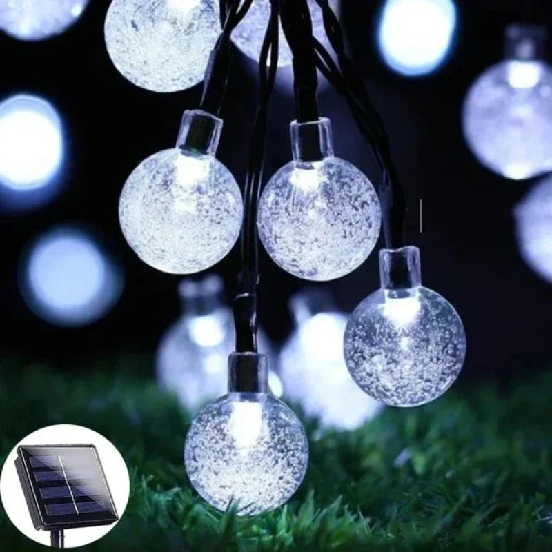 SunShade Solar-Laternen-Lichterkette, Outdoor LED-Dekoration