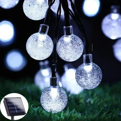 SunShade Solar-Laternen-Lichterkette, Outdoor LED-Dekoration