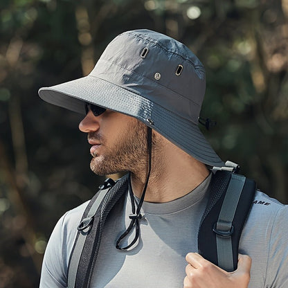 Sunsafe Breathable Sun Hat Wide Brim UV Protection Outdoor