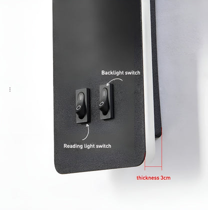 Adjustable LED Wall Light with Rotating Head for Reading and Ambient Lighting
