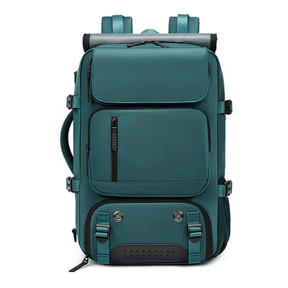 TRAVELMAX Waterproof Travel Backpack with USB Charging and Shoe Compartment