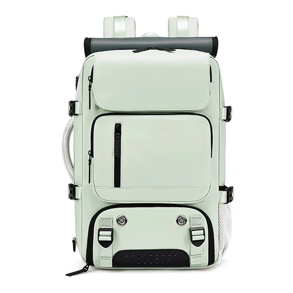 TRAVELMAX Waterproof Travel Backpack with USB Charging and Shoe Compartment