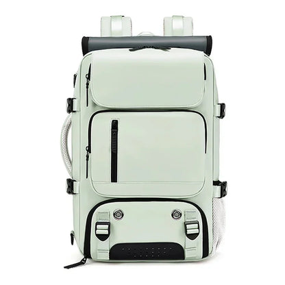 TRAVELMAX Waterproof Travel Backpack with USB Charging and Shoe Compartment