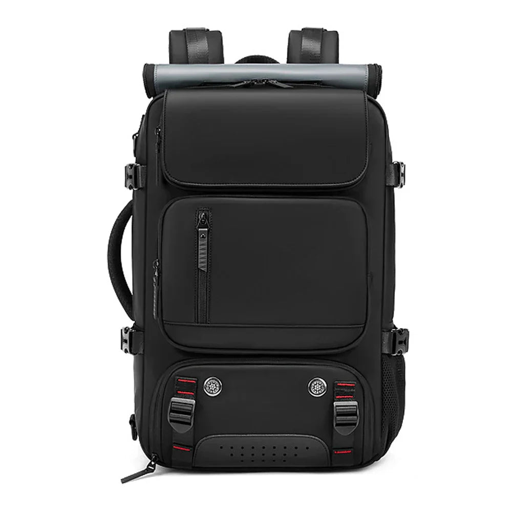 TRAVELMAX Waterproof Travel Backpack with USB Charging and Shoe Compartment